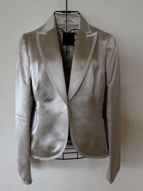 Costume National Silver Jacket
